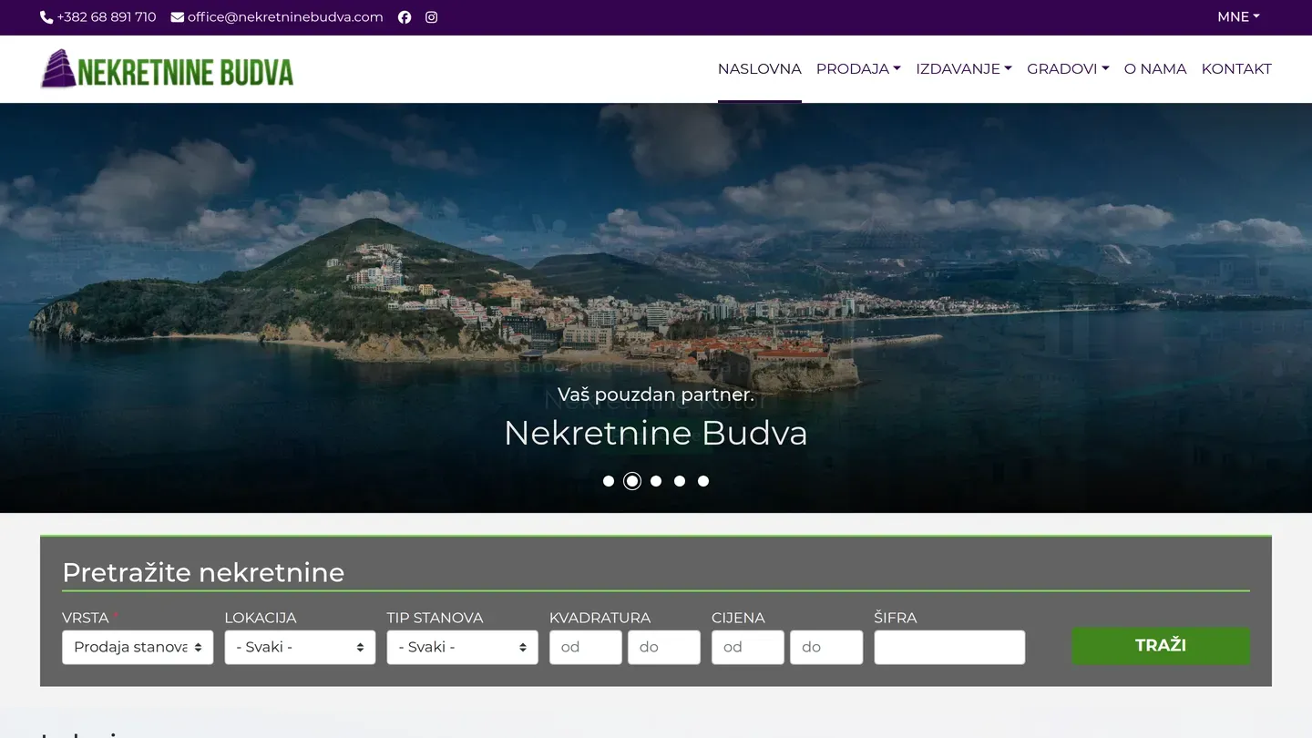 Nekretnine Budva — nekretninebudva.com